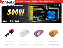 Tablet Screenshot of dr-hank.com.br